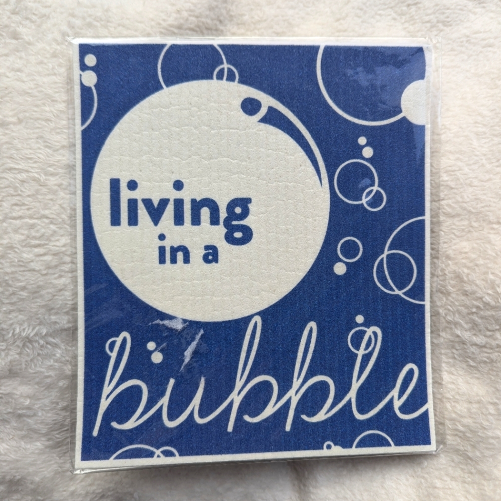 Eco-friendly Organic Washcloth - Bubble